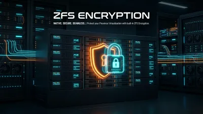 Proxmox ZFS Native Encryption: Setup, Keyload, and Unlock
