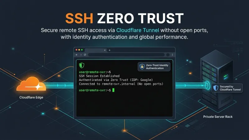 Cloudflare Tunnel SSH via Web Browser and Cloudflared Client