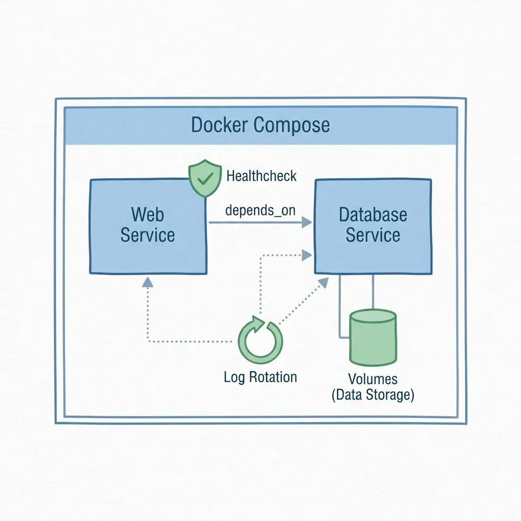 Arsitektur Docker Compose yang Diperbaiki