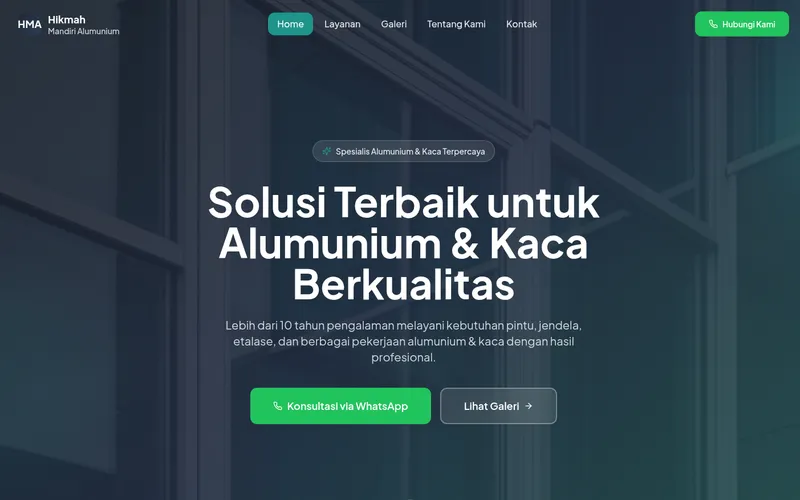 CV. Hikmah Alumunium